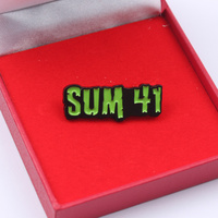 Broche de groupe rock Magic Number 41, accessoire badge musical