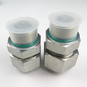 Adaptateurs de tuyaux hydrauliques en acier au carbone galvanisé 2C/2D-W - Product Image 4