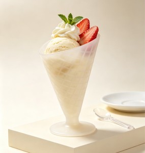 ถ้วยไอศกรีมพลาสติกพร้อมช้อน ถ้วยขนมหวานซันเดย์ ถ้วยโยเกิร์ตแช่แข็ง ถ้วยไอศกรีมสีลูกกวาด สำหรับงานเลี้ยงฉลอง ของขวัญสำหรับเด็ก - Product Image 3