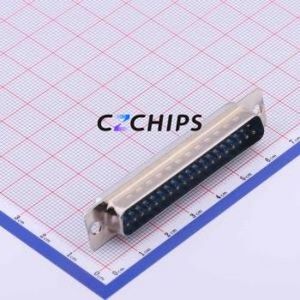 DS1033-37MUNSiSS D-Sub/VGA Connector Connector ( Connector Type: Standard D-Sub )( Gender: Male )( Total Number of PINs: 37P ) - Product Image 1