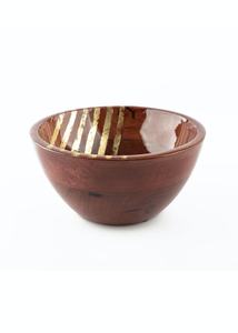 Bol de service en bois d'acacia très demandé avec intérieur émaillé pour la cuisine et la vaisselle au prix direct d'usine - Product Image 4