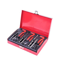 Kit d'insertion filetée personnalisable ensemble de réparation emballage de boîtier rigide actionné à la main support OEM comprend un outil d'installation 1 an