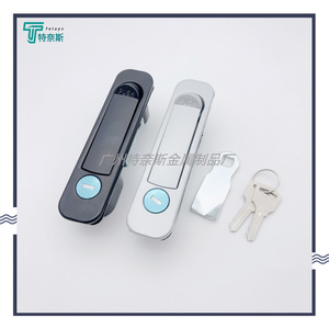 TelayS MS737 <b>Cabinet</b> Door <b>Lock</b> Zinc Alloy Industrial Steel Door Flat <b>Lock</b> With Key Durable Design - Product Image 2