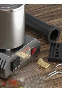 Fourneau de fusion électrique miniature en graphite résistant à la température pour l'étain, l'argent, le cuivre, l'aluminium et l'or - Product Image 3