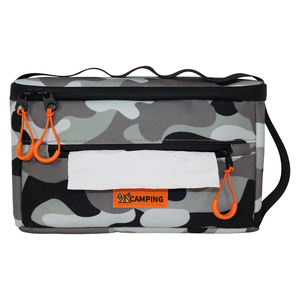 Bolsa enfriadora de almacenamiento de cubo de camuflaje táctico al aire libre de poliéster de 15L más vendida Universal para acampar y entrenamiento táctico - Product Image 4