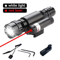 Piaoyu – Nouvelle Lampe Torche et Viseur Laser 2-en-1 Robuste pour la Chasse, le Tir au Lance-pierre et l'Utilisation en Extérieur – Accessoire Lance-pierre
