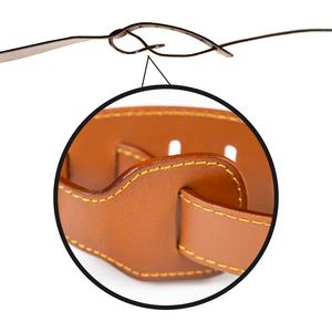 Correa <span class=keywords><strong>de</strong></span> Cuero para Guitarra M33 <span class=keywords><strong>de</strong></span> 2.5 Pulgadas <span class=keywords><strong>de</strong></span> Ancho, Correa <span class=keywords><strong>de</strong></span> Guitarra Suave Genuina <span class=keywords><strong>de</strong></span> Color Marrón para Guitarra Acústica, Eléctrica y <span class=keywords><strong>Bajo</strong></span> - Product Image 6