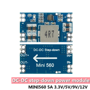 Sortie haute efficacité 3.3V 5V <span class=keywords><strong>9V</strong></span> 12V 5A mini560 convertisseur <span class=keywords><strong>de</strong></span> DC-DC abaisseur régulateur <span class=keywords><strong>de</strong></span> <span class=keywords><strong>tension</strong></span> Buck Module d'alimentation stabilisé - Product Image 2