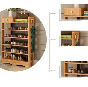 Nuovo Creativo 2024 Moderno Armadio Espositore per Scarpe in Legno Massello con Cassetti Chiusi <span class=keywords><strong>Impermeabile</strong></span> per Esterni - Product Image 5