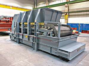 थोक सामग्री हैंडलिंग के लिए हॉपर के साथ भारी शुल्क छोटा एप्रोन फीडर - Product Image 4