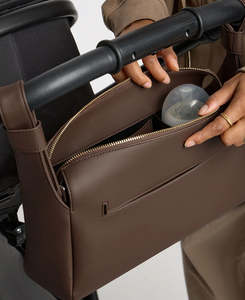 Bolsa Organizadora para Cochecito de <span class=keywords><strong>Bebé</strong></span>, Elegante y <span class=keywords><strong>Universal</strong></span>, Bolsa de Almacenamiento para Pañales, Material de PU, para Mamá - Product Image 5