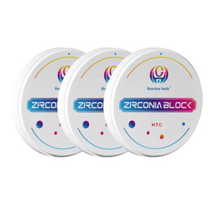 Alta traslucida e buona forza HTC Preshaded dental zirconia block Disc - Product Image 6
