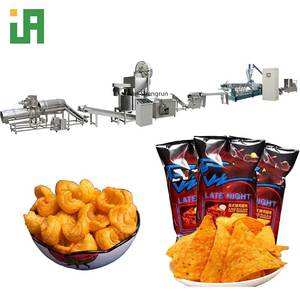 Máquina Multifuncional para Hacer Bocadillos Fritos, Extrusora de Doble Tornillo para <span class=keywords><strong>Doritos</strong></span> y Tortillas, Línea de Producción de Alimentos Fritos - Product Image 4