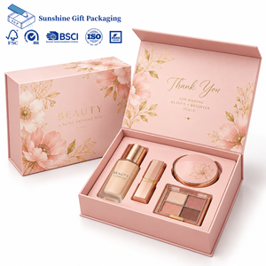 Boîte cadeau magnétique pliable avec logo personnalisé, emballage rigide en carton pliable en une seule pièce pour vêtements et cadeaux - Product Image 4