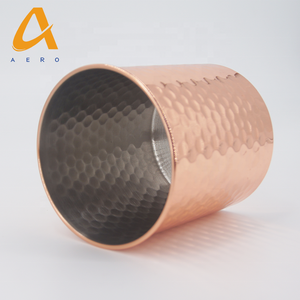 Personalizado Cobre Martelado Selado Pote de Chá De Feijão De Café de Aço Inoxidável 304 Jar Suger Recipientes de Armazenamento De Alimentos com tampa de madeira - Product Image 6