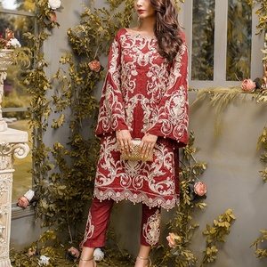 New--Indian/Pakistani-Party-Wear-Heavy-Embroidery work on Stylish-Kurta with Pant for Party & Wedding wear=2020 - Product Image 1