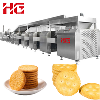 Nouvelle ligne de Biscuit souple automatique farine Biscuit faisant la Machine pâte laminoir mélangeur four de cuisson pour la cuisson au chocolat