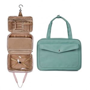Fábrica BSCI 2023, Nuevo Estuche de Maquillaje de Color, Organizador Impermeable, Bolsa de Aseo, Bolsas de Cosméticos de Viaje - Product Image 1