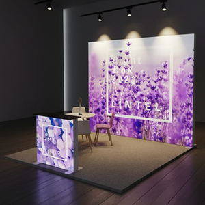 Stand Modular de Tela para Ferias Comerciales de 10 pies x 10 pies con Marco de Aluminio Ligero - Product Image 3