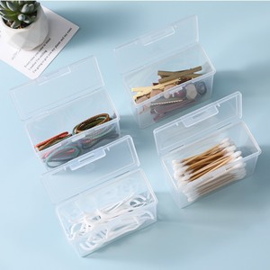 Transparent Plastic <b>Card</b> Storage Box Rectangle Covered Desktop Organizer For <b>Playing</b> <b>Cards</b> Id Business <b>Cards</b> - Product Image 4