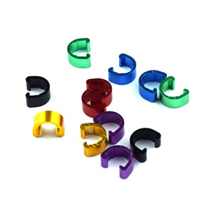 Aluminum Alloy C Type Cable <b>Clips</b> For Mountain Bike Derailleur Brake Hydraulic Hose Small <b>Frame</b> Parts - Product Image 1