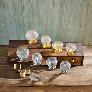 Bouton en acrylique transparent élégant pour meubles, poignée pour placard, commode, tiroir à maquillage, boîtes de rangement - Product Image 3