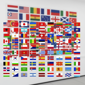 Striscione a doppia faccia in poliestere CAYEN <span class=keywords><strong>con</strong></span> <span class=keywords><strong>mappa</strong></span> <span class=keywords><strong>del</strong></span> <span class=keywords><strong>mondo</strong></span>, regolabile per decorazioni da giardino, bar, ristorante, feste - Product Image 5