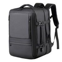 Sac à dos d'ordinateur portable unisexe décontracté en tissu Oxford, imperméable, personnalisable avec logo imprimé, vente en gros, haute qualité