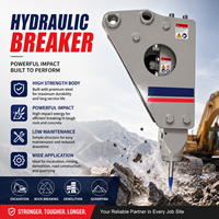Marteau briseur hydraulique Ruimaike F5 pour excavatrice, brise-roche, démolition de béton, garantie 1 an