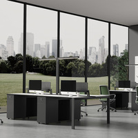 Meubles de bureau de qualité E0, bureau, poste de travail, chaise de bureau et table pour projet de bureau commercial