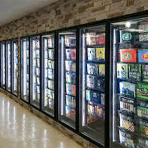 Porte en verre de chambre froide d'affichage de magasin d'alcools promenade dans le congélateur plus frais avec la cave à bière - Product Image 5