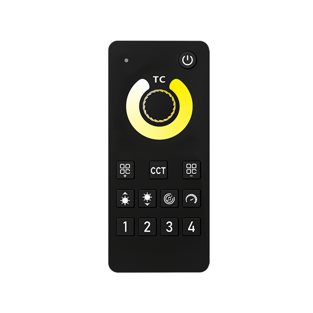 Control Remoto CCT de 4 Zonas Negro
