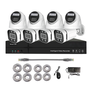 TSEye 8MP 5MP 4MP CCTV <b>Camera</b> System 4K 8CH Bullet Dome Kit HD <b>Wired</b> Outdoor Night Vision CCTV Recording Full Security <b>Camera</b> - Product Image 1