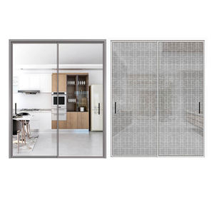 <span class=keywords><strong>Puerta</strong></span> corredera de cristal para casa y oficina, Marco colgante para <span class=keywords><strong>puerta</strong></span> de armario de cocina, <span class=keywords><strong>con</strong></span> accesorios - Product Image 6