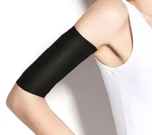 Burn Fat Weight Loss Arm Shaper Fat Buster Off Cellulite Slimming Wrap Belt Band for Women Lady Girl Black