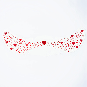 Adesivo per Tatuaggio Temporaneo di Alta Qualità con Design a Farfalla Rossa, Sicuro sulla Pelle, per Cosplay e Spettacoli Festivi - Product Image 1