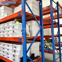 Estanterías de acero resistente a la corrosión estanterías de Metal autoportantes para almacenes para salas de logística