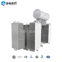 Transformateur triphasé immergé dans l'huile à enroulement en cuivre pour contrôle industriel 60Hz pour systèmes de distribution