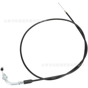 Cable de acelerador para motocicleta Zhen Nirui, 120cm, acero negro, para motor de 49, 60 y 80cc, pieza de repuesto para reparación - Product Image 1