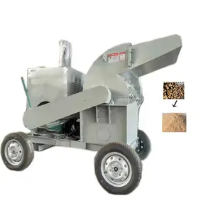 Wood Into Sawdust Machine / Wood Crusher Machine / Wood Powder Pulverizer Processing Machinery