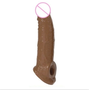 Manchon de pénétration vibrant en silicone liquide réaliste Maikum pour femme, extensible et chauffant, 4.0*22cm, couleur chair, portable, effet peau réelle - Product Image 4