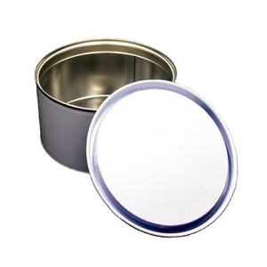 Customizable <b>tinplate</b> cylindrical 155 mm can with total emptying ring, pressure lid and total capacity from 1,1 up to 3,5 lt - Product Image 1