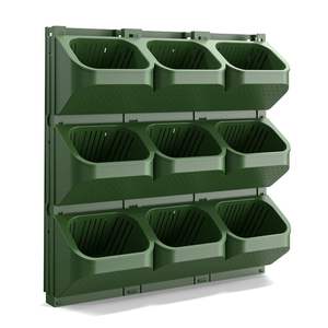 Jardinière à fraises d'extérieur, jardinière à fraises verticale à plusieurs niveaux, pots suspendus pour la décoration murale et de garde-corps d'extérieur - Product Image 3