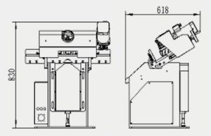 Máquina Biseladora Automática de Acero Resistente, Máquina de Chaflanado de Placas de Acero PB-20D - Product Image 5