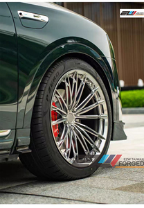 EZW 1 Mảnh Tùy Chỉnh Giả Mạo Vành Chrome Sâu Lõm Xe Whee Nhôm Hợp Kim Xe Bánh Xe Đánh Bóng Vành Xe - Product Image 4