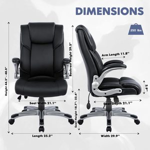 Nhà Máy bán hàng trực tiếp của cao trở lại ghế văn phòng điều hành, Ergonomic máy tính bàn và ghế, đảm bảo chất lượng - Product Image 4