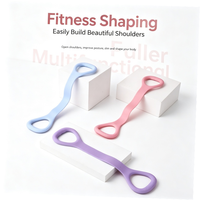 Bandes de Résistance Élastiques en Silicone en Forme de 8 Personnalisables pour le Yoga, le Pilates et les Exercices d'Étirement – Vente en Gros
