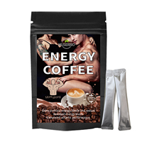 Café Énergisant Instantané Maca Dragon Jaune Naturel et Fort aux Herbes, Normal, pour Hommes – OEM/ODM