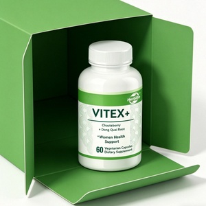 โรงงานขายส่ง OEM ผลิตภัณฑ์เสริมอาหารสมุนไพรแคปซูลวิตาเซ็กซ์เบอร์รี่ (Chasteberry) สำหรับผู้หญิง ช่วยบำรุงสุขภาพสตรี - Product Image 3