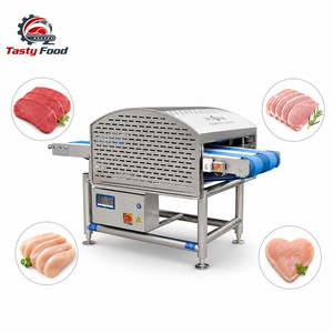 Trancheuse à viande adaptée à la découpe et à la découpe en dés de viande fraîche, haute efficacité, entièrement automatique - Product Image 3